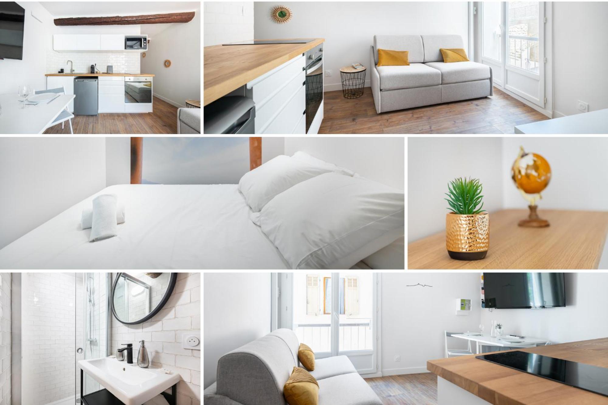 Apartmán Lou Baou - Calme - Lumineux - Wifi Gardanne Pokoj fotografie