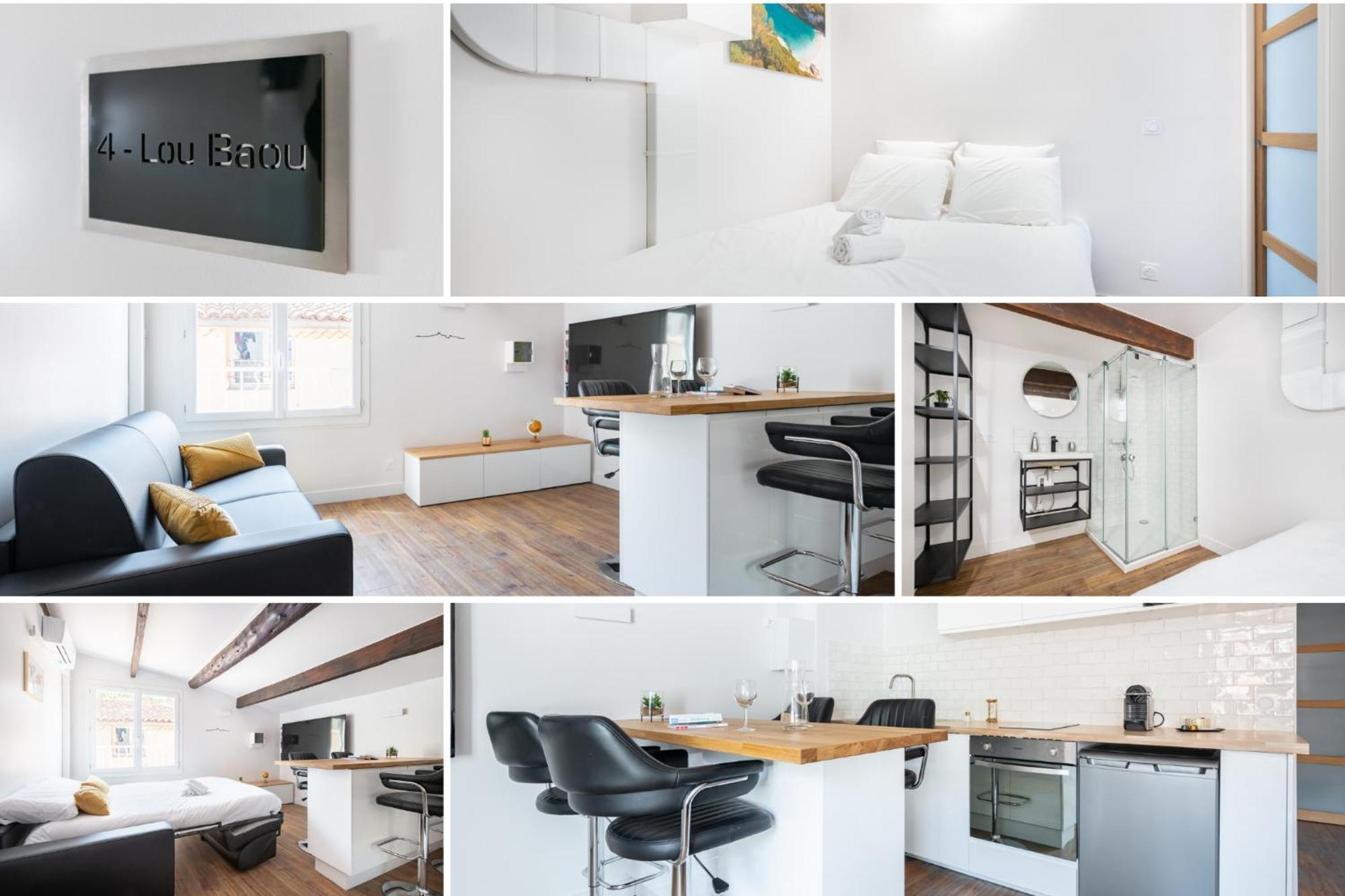 Apartmán Lou Baou - Calme - Lumineux - Wifi Gardanne Pokoj fotografie