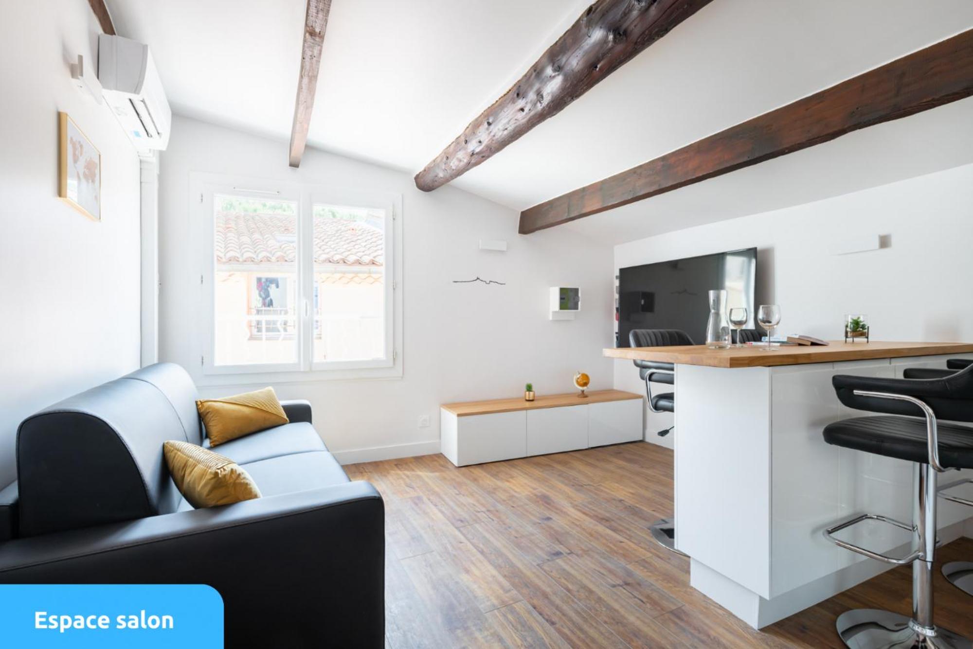 Apartmán Lou Baou - Calme - Lumineux - Wifi Gardanne Exteriér fotografie