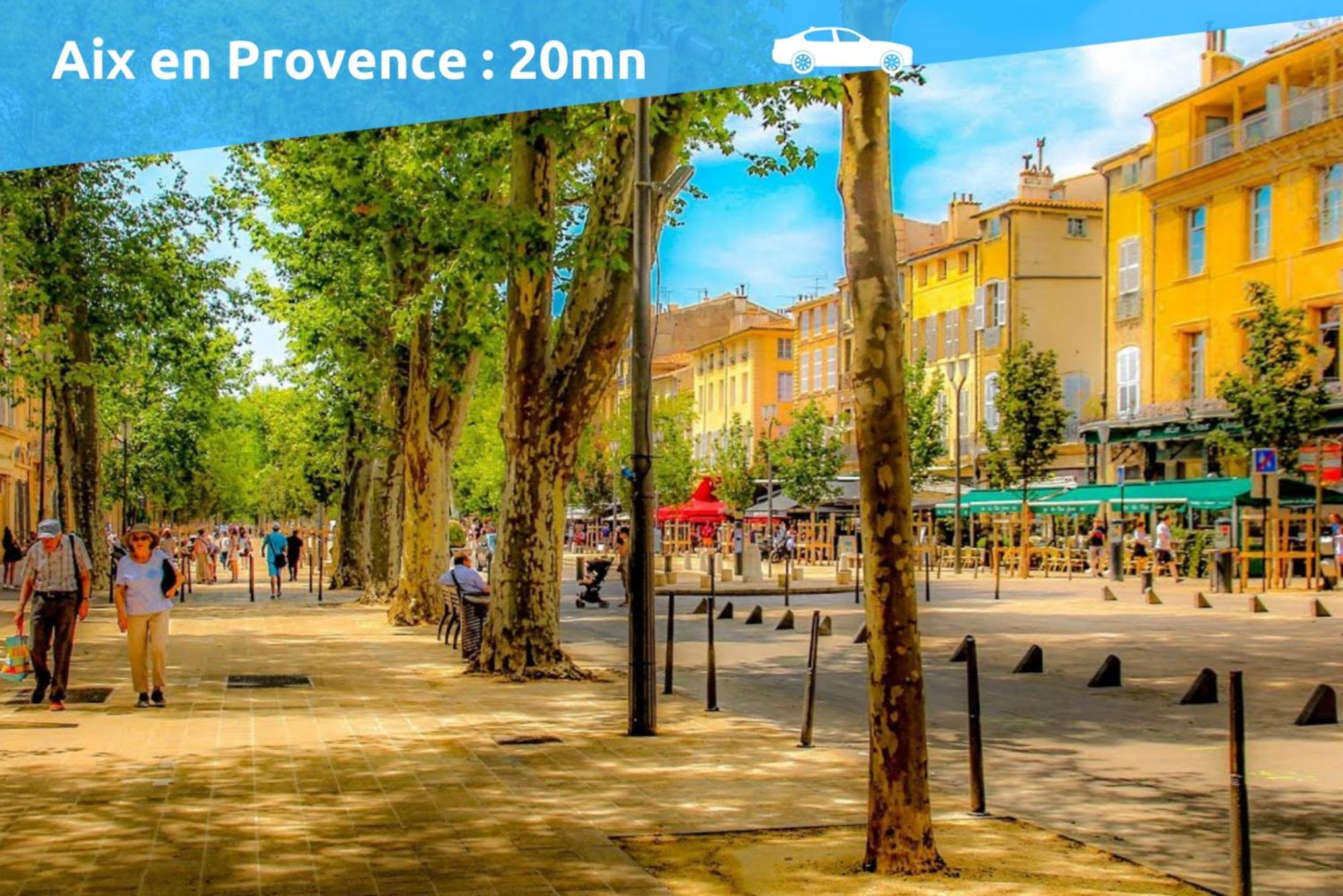 Apartmán Lou Baou - Calme - Lumineux - Wifi Gardanne Exteriér fotografie
